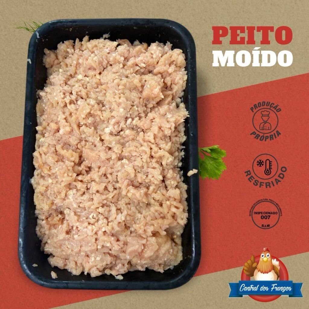Menu peito moído